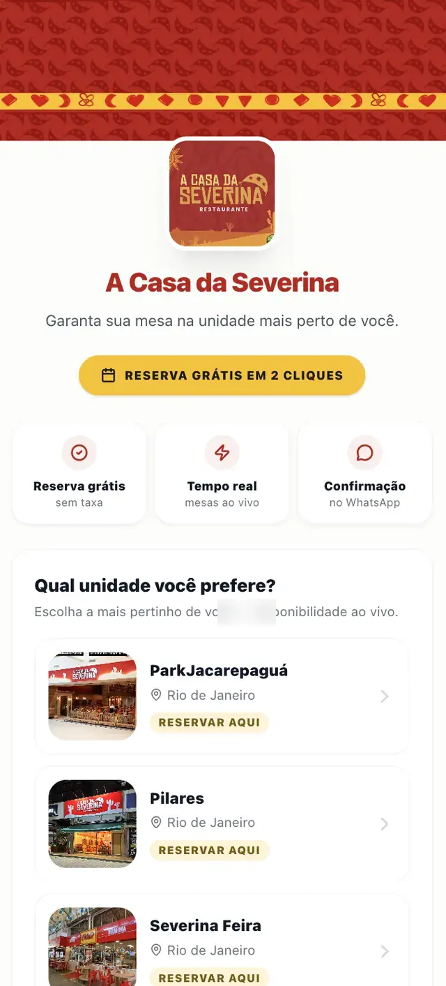 App de reserva